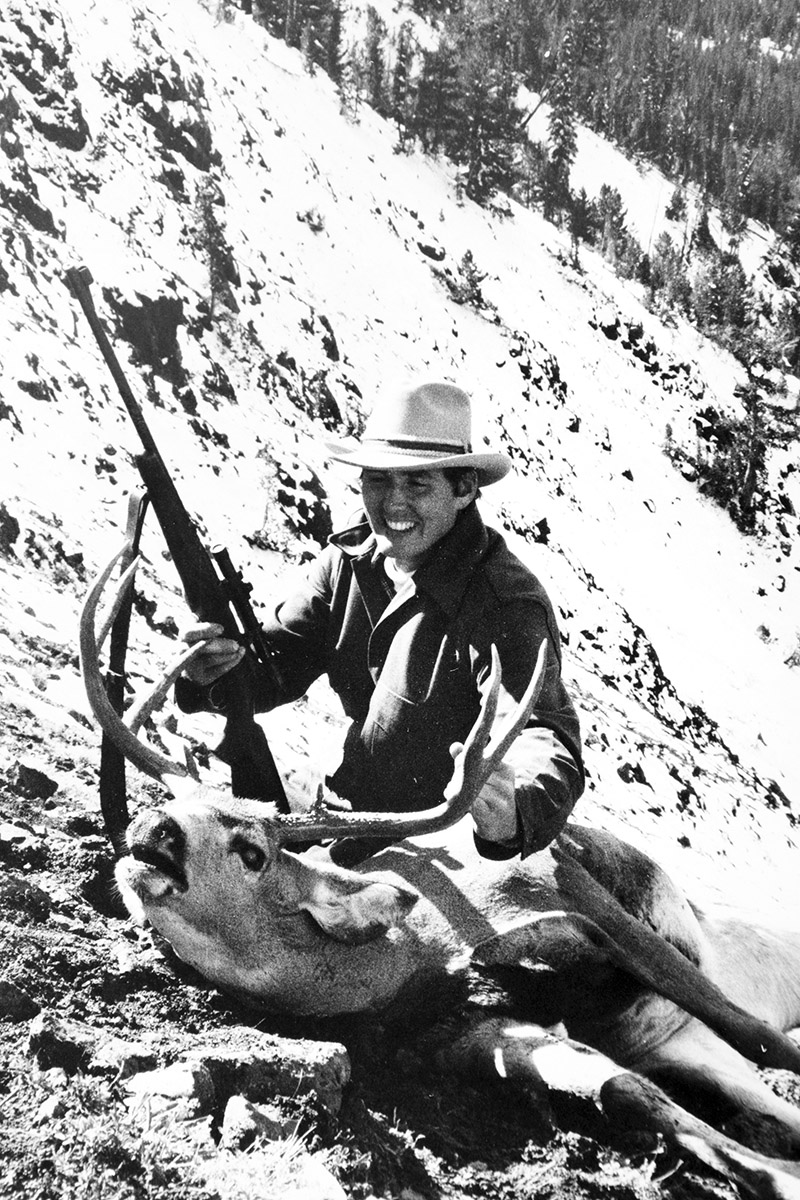 A Lyman Alaskan on a Wayne’s Model 70 270 helped on this hunt 45 years ago. It’s still a useful sight.